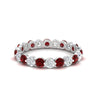 Load image into Gallery viewer, 1.50 Ct Round Cut Diamond Single Prong Eternity Ring