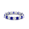 Load image into Gallery viewer, 1.50 Ct Round Cut Diamond Single Prong Eternity Ring