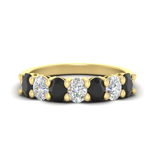 1.50-carat-seven-stone-oval-black-diamond-anniversary-band-in-yellow-gold-fdwb8008ovblacksleep-1.50ct-nl-yg