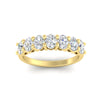 Load image into Gallery viewer, 1.50-carat-seven-stone-oval-diamond-anniversary-band-in-yellow-gold-fdwb8008ovangle5-1.50ct-nl-yg