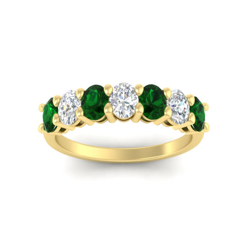 1.50-carat-seven-stone-oval-emerald-anniversary-band-in-yellow-gold-fdwb8008ovgemgrangle5-1.50ct-nl-yg