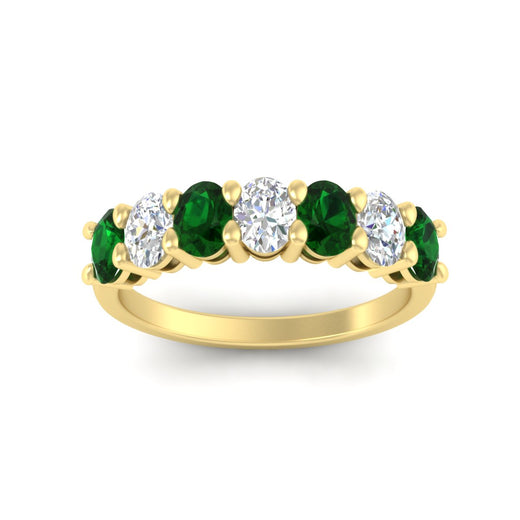 1.50-carat-seven-stone-oval-emerald-anniversary-band-in-yellow-gold-fdwb8008ovgemgrangle5-1.50ct-nl-yg