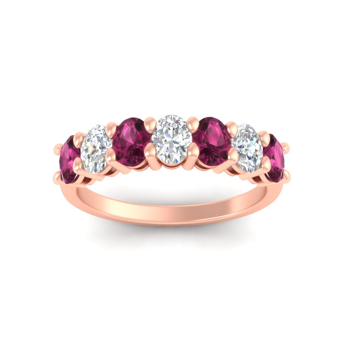 1.50-carat-seven-stone-oval-pink-sapphire-anniversary-band-in-rose-gold-fdwb8008ovgsadrpiangle5-1.50ct-nl-rg