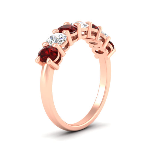 1.50-carat-seven-stone-oval-ruby-anniversary-band-in-rose-gold-fdwb8008ovgrudrangle2-1.50ct-nl-rg