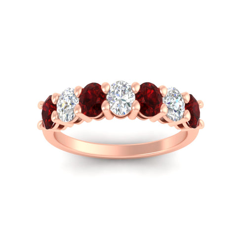 1.50-carat-seven-stone-oval-ruby-anniversary-band-in-rose-gold-fdwb8008ovgrudrangle5-1.50ct-nl-rg