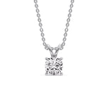 Load image into Gallery viewer, Cushion Cut Solitaire Pendant
