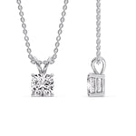 Load image into Gallery viewer, Cushion Cut Solitaire Pendant
