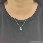 Load image into Gallery viewer, 1.50-carat-single-diamond-cushion-pendant-in-yellow-gold-FDPD8469-CU-1.50CTFANCY-NL-YG
