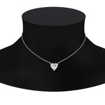 Load image into Gallery viewer, Classic Heart Solitaire Pendant
