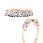 Load image into Gallery viewer, 1.50-carat-stunning-heart-shape-diamond-wedding-band-in-rose-gold-FD9600HTBANGLE3-1.50_20CT-NL-RG
