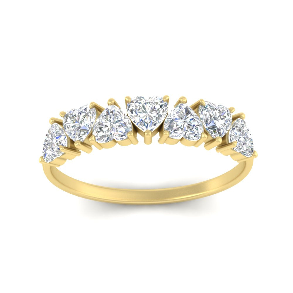 1.50-carat-stunning-heart-shape-diamond-wedding-band-in-yellow-gold-FD9600HTBANGLE5-1.50_20CT-NL-YG