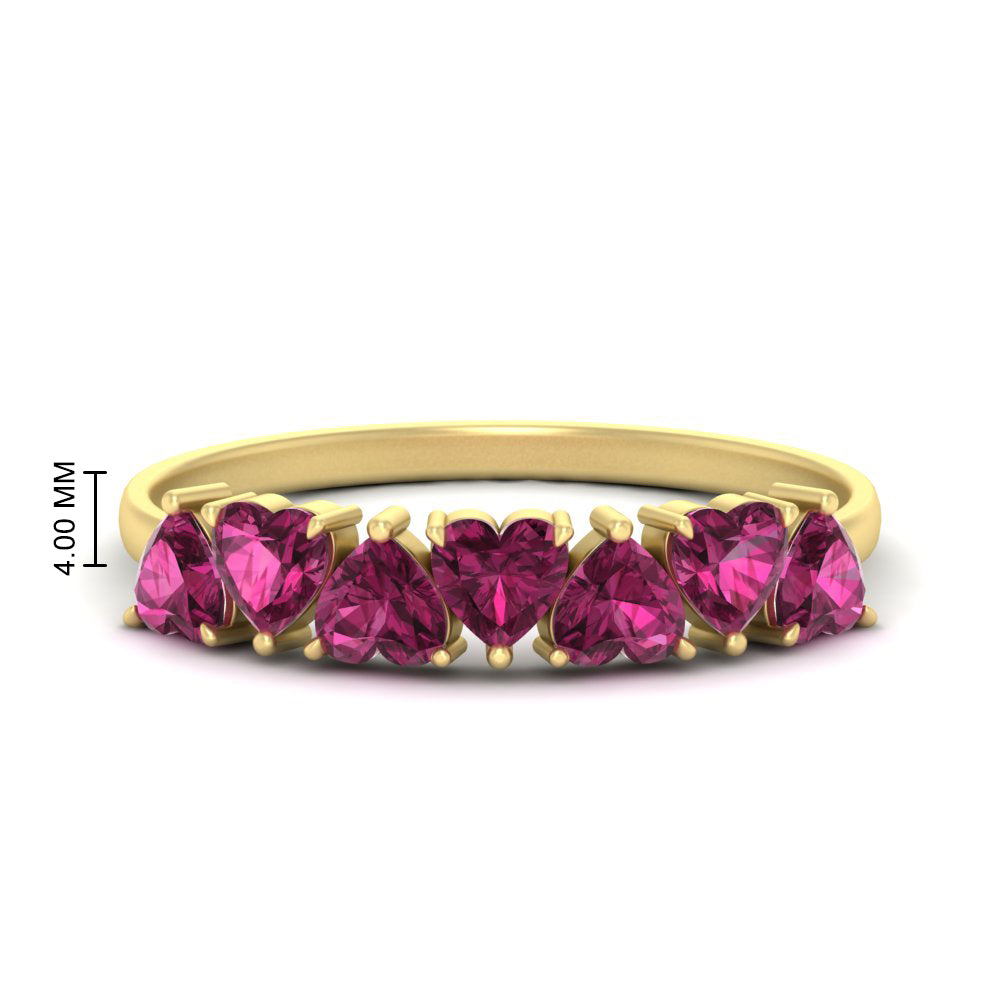 1.50-carat-stunning-heart-shape-pink-sapphire-wedding-band-in-yellow-gold-FD9600HTBGSADRPI-1.50_20CT-NL-YG-HW