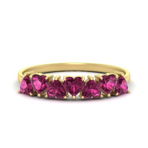1.50-carat-stunning-heart-shape-pink-sapphire-wedding-band-in-yellow-gold-FD9600HTBGSADRPI-1.50_20CT-NL-YG
