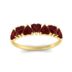 Load image into Gallery viewer, 1.50-carat-stunning-heart-shape-ruby-wedding-band-in-yellow-gold-FD9600HTBGRUDRANGLE5-1.50_20CT-NL-YG
