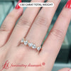 Load image into Gallery viewer, 1.50-ct-diamond-heart-5-stone-anniversary-ring-in-yellow-gold-FD8899