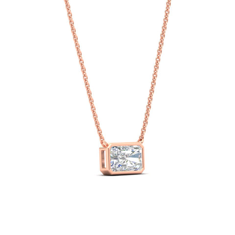 1.50-ct-east-west-radiant-cut-bezel-diamond-pendant-in-rose-gold-fdpd11763raangle3-1.50ct-nl-rg