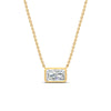 Load image into Gallery viewer, 1.50-ct-east-west-radiant-cut-bezel-diamond-pendant-in-yellow-gold-fdpd11763raangle1-1.50ct-nl-yg.jpg