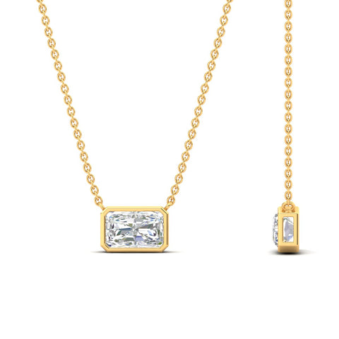 1.50-ct-east-west-radiant-cut-bezel-diamond-pendant-in-yellow-gold-fdpd11763raangle2-1.50ct-nl-yg