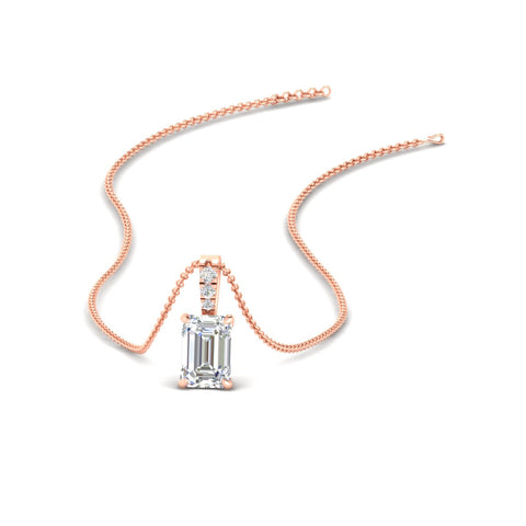 1.50-ct-emerald-cut-diamond-necklace-with-pave-bail-in-rose-gold-fdpd11636emsleep-7.5X5.5mm-nl-rg.jpg?v=1769514555