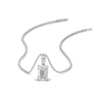 Load image into Gallery viewer, 1.50-ct-emerald-cut-diamond-necklace-with-pave-bail-in-white-gold-fdpd11636emsleep-7.5X5.5mm-nl-wg.jpg?v=1769514555