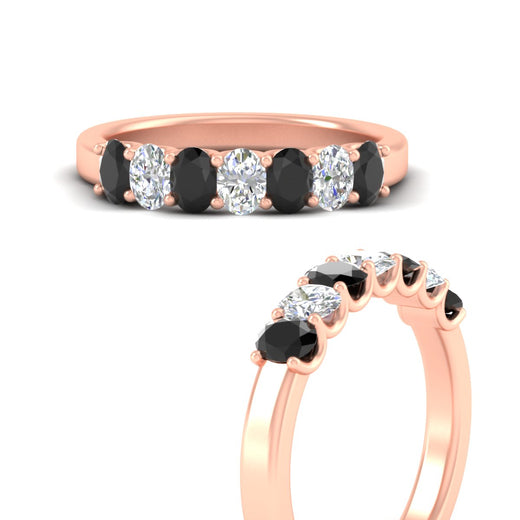 1.50 Ct Oval 7 Stone Classic Wedding Ring