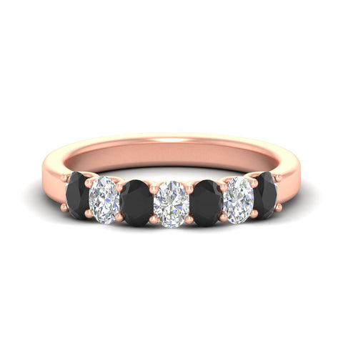 1.50 Ct Oval 7 Stone Classic Wedding Ring
