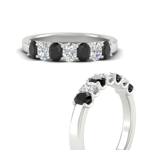 1.50 Ct Oval 7 Stone Classic Wedding Ring