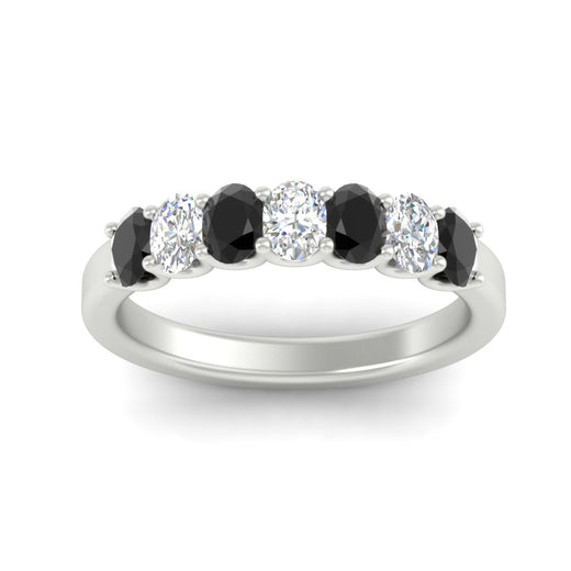 1.50 Ct Oval 7 Stone Classic Wedding Ring
