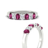 Load image into Gallery viewer, 1.50-ct-oval-7-stone-pink-sapphire-classic-wedding-ring-in-white-gold-fd10255ovgsadrpiangle3-1.50ct-nl-wg.jpg?v=1770804184