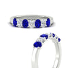 Load image into Gallery viewer, 1.50-ct-oval-7-stone-sapphire-classic-wedding-ring-in-white-gold-fd10255ovgsablangle3-1.50ct-nl-wg.jpg?v=1770804184