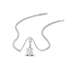 Load image into Gallery viewer, Pear Shaped Pavé Diamond Bail Pendant