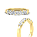 Load image into Gallery viewer, 1.50-ct-seven-oval-u-prong-diamond-wedding-band-in-yellow-gold-fd10255ovangle3-1.50ct-nl-yg.jpg?v=1770804223