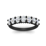 Load image into Gallery viewer, 1.50-ct-seven-stone-diamond-wedding-band-in-black-gold-FD8008OVBANGLE5-1.50CT-NL-BG.jpg?v=1763628834
