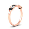 Load image into Gallery viewer, 1.50-ct-teardrop-seven-black-diamond-wedding-band-for-women-in-rose-gold-fdwb8008pegblackangle2-1.50ct-nl-rg.jpg
