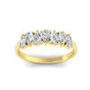Load image into Gallery viewer, 1.50-ct-teardrop-seven-diamond-wedding-band-for-women-in-yellow-gold-fdwb8008peangle5-1.50ct-nl-yg.jpg