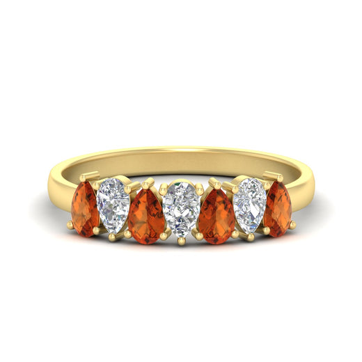 1.50-ct-teardrop-seven-orange-sapphire-wedding-band-for-women-in-yellow-gold-fdwb8008pegsaorsleep-1.50ct-nl-yg.jpg