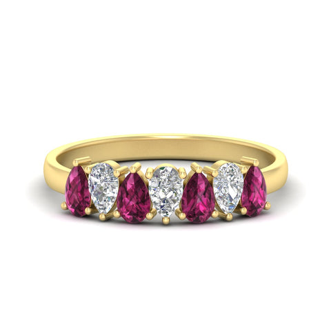 1.50-ct-teardrop-seven-pink-sapphire-wedding-band-for-women-in-yellow-gold-fdwb8008pegsadrpisleep-1.50ct-nl-yg.jpg