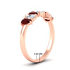 Load image into Gallery viewer, 1.50-ct-teardrop-seven-ruby-wedding-band-for-women-in-rose-gold-fdwb8008pegrudrangle2-1.50ct-nl-rg-hw.jpg