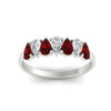 Load image into Gallery viewer, 1.50-ct-teardrop-seven-ruby-wedding-band-for-women-in-white-gold-fdwb8008pegrudrangle5-1.50ct-nl-wg.jpg