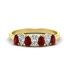 Load image into Gallery viewer, 1.50-ct-teardrop-seven-ruby-wedding-band-for-women-in-yellow-gold-fdwb8008pegrudrsleep-1.50ct-nl-yg.jpg