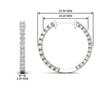Load image into Gallery viewer, 1.50-ct-u-prong-diamond-hoop-earring-in-white-gold-fdear10803angle2-1.50ct-nl-wg