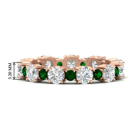 1.50 Ct. Asymmetrical Diamond Eternity Band