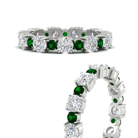 1.50 Ct. Asymmetrical Diamond Eternity Band