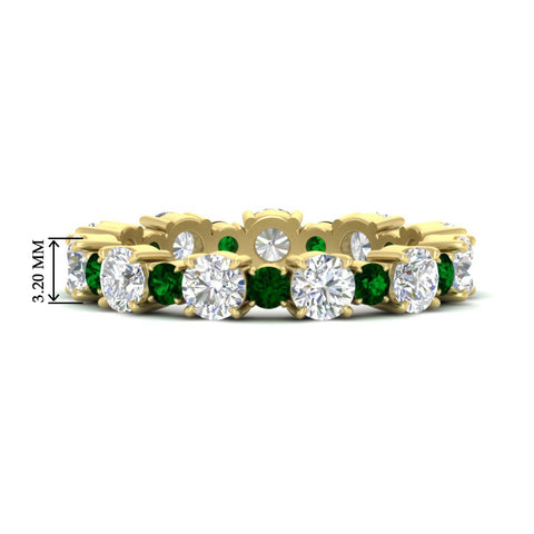 1.50 Ct. Asymmetrical Diamond Eternity Band