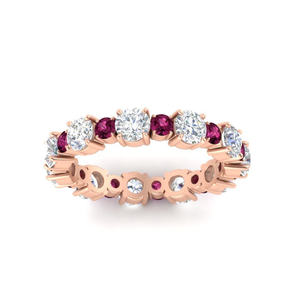 1.50 Ct. Asymmetrical Diamond Eternity Band