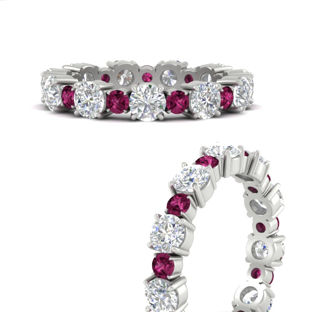 1.50 Ct. Asymmetrical Diamond Eternity Band