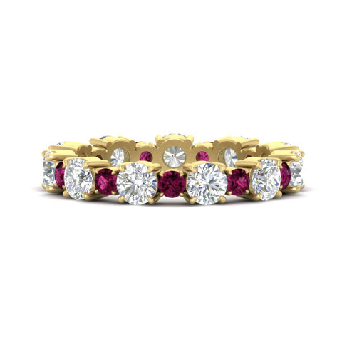 1.50 Ct. Asymmetrical Diamond Eternity Band