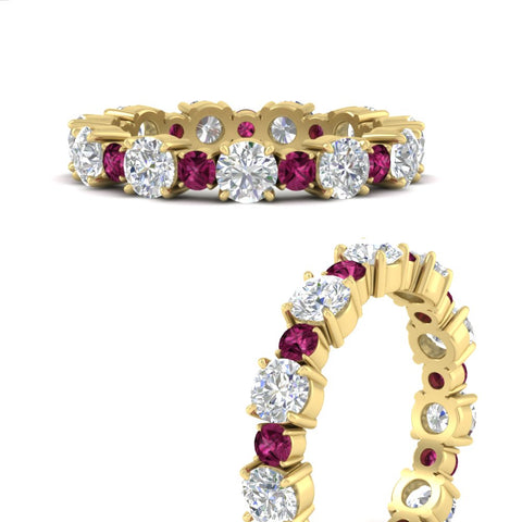 1.50 Ct. Asymmetrical Diamond Eternity Band