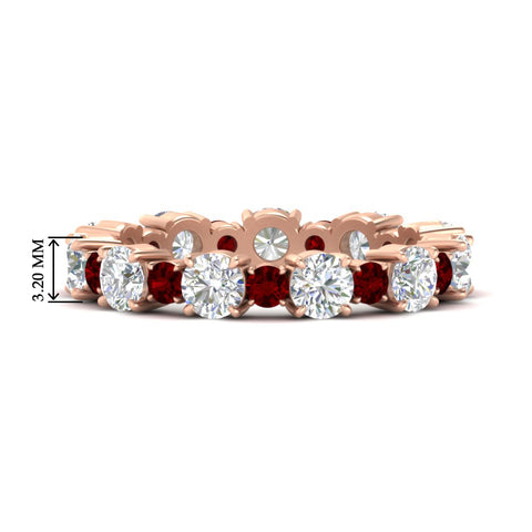 1.50 Ct. Asymmetrical Diamond Eternity Band