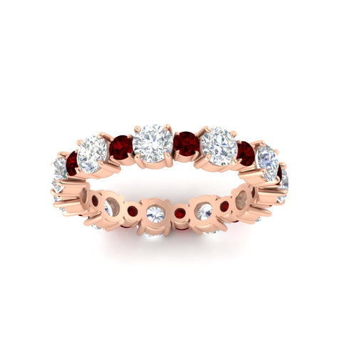1.50 Ct. Asymmetrical Diamond Eternity Band